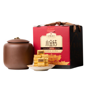 GUU MINN | Glutinous Aroma Ripe Puer Tea Yunnan Bingdao 500g