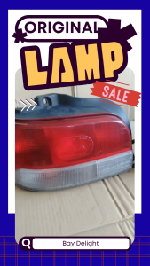 【100% JAPAN Original】Daihatsu charade G200 1993–1996 Rear Red+Signal Taillight Tail Lamp 车尾灯 Lampu Belakang