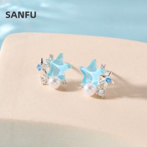 SANFU | Beach Style Beautiful Ear Studs