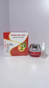 Kem dưỡng trắng da Đa Chức Năng Hương Mộc Xanh 30g ( màu đỏ)