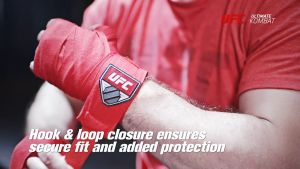 UFC Ultimate Kombat Sports Mexican Hand Wraps 4.5 meters Poly-cotton Blend - Boxing Strap Bandage for Support and Protection in Boxing / MMA Training / Bag Work / Mitt Work