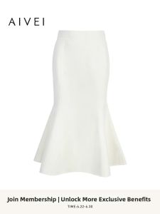 AIVEI | Winter High Waist Elegance Lace Skirt
