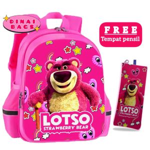 Tas sekolah anak Paud Tk Sd-Tas anak karakter-Tas anak Lotso