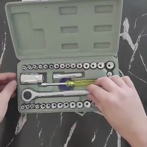 Set Kunci Sok 40/27/10 in 1 Multipurpose Combination Socket Wrench Set