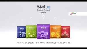 STELLA Pocket Bathroom Cool Blue 15Gr / Pengharum Kamar Mandi / Pengharum Ruangan Serbaguna