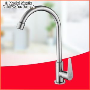 304 Stainless Steel Kitchen Cold Water Faucet