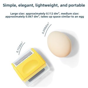 Privacy Protection Sealing Stamp Roller Single Wheel Hot Sensible Paper Modification Liquid Information Eraser Safe Confidentiality