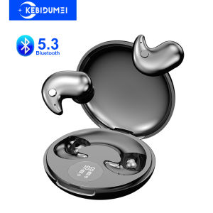 Kebidumei | Bluetooth 5.3 Earphones Invisible Sleep Earbuds Wireless In-ear Headphones HiFi Stereo Noise Reduction Hedsets for Huawei