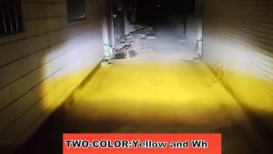 2Pcs V2 Original Dual Color Waterproof Mini Driving Light for Motorcycle Accessories Motor Part