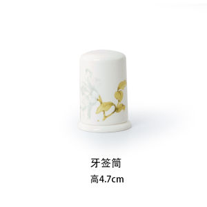 ชามทานอาหารแบบจิวเวลรี่หรูหราพร้อมลายดอกไม้สีเขียวและลายดอกไม้สีชมพูสำหรับใช้ในบ้านจากหยางตุ้งซาน