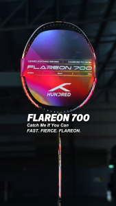HUNDRED FLAREON 700 BADMINTON RACKET 3U/4U RACKETUNCLE