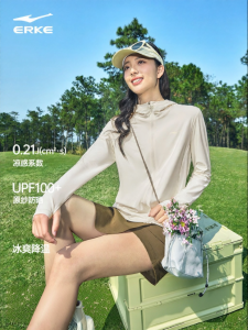 Erke | Ladies New Summer Ice Silk Sun-Protective Jacket Thin and Breathable