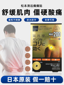 Original Asano Clear Mountain Pain Relief Magnet 200mt 32pcs Knee Shoulder Joint Neck Waterproof Patch Home Office Use