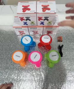 USB Battery dual mode Mini Body Relax Massager 3 heads Massager