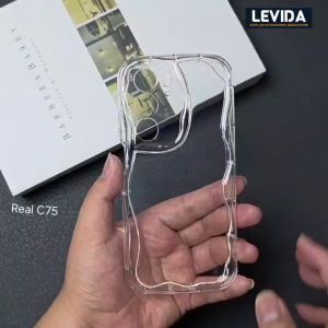 Softcase Silikon Bening Melting Case Gelombang Realme C63 Realme C65 Realme C75 Realme C75X