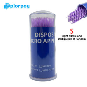 PIORPOY 100Pcs/Bottle Dental Micro Brush Applicators Brush Teeth Oral Dentist Materials Extension Tools Teeth Whitening Dropship