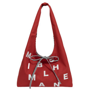 Universal Canvas Tote Bag Womens Commuter Style Double-Sided Large Capacity Autumn Winter Blue Red Colorful Trendy Handbag