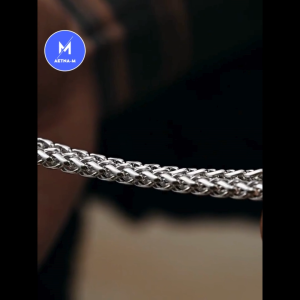 The Keel Silver Stainless Steel Necklace Chain Kalung Anti Karat Rantai Leher Lelaki Wanita Fashion Men Women 龙骨项链