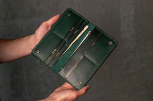 Promo Dompet Kulit Pria 100% Kulit Garut Handcrafted