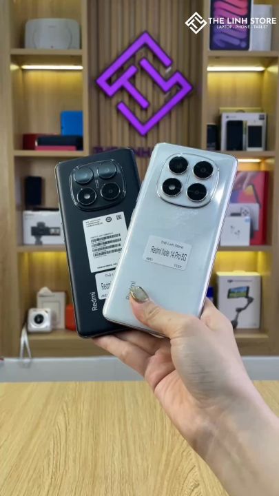 Điện thoại Xiaomi Redmi Note 14 Pro 5G - Dimensity 7300 Ultra màn AMOLED 120Hz