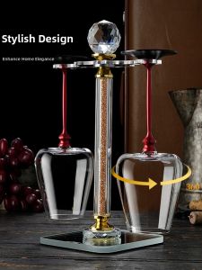 FLOWER MOO | Premium 360 Rotate Decanting Wine Glass Set