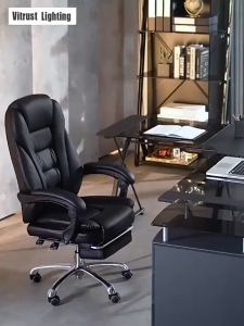Kursi Kantor / Kursi Komputer / Kursi Bar / Kursi Istirahat Makan Siang Yang Dapat Direbahkan Dengan Sandaran Kaki