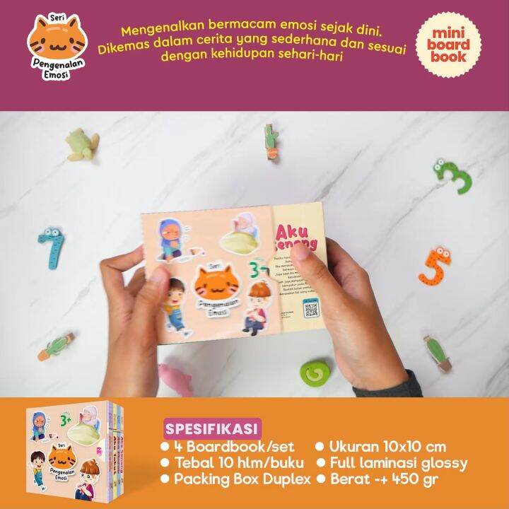 Seri Pengenalan Emosi - Buku Edukasi Anak - 100% Original