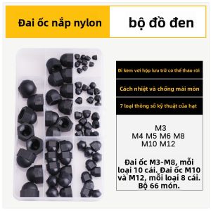 BAIRUITE | Nắp Đậy Ốc Vít Nhựa Nylon