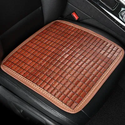 MUHUALAN | Breathable Car Seat Cushion Wooden Beads
