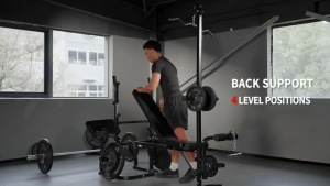 GO FUN 12 in 1 Foldable Adjustable Weight Press Bench Weightlifting Dumbbell Bench Gym Equipment for Home