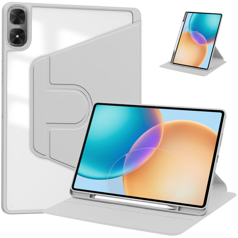 Transparente Pu Leder Tablet Hülle Für Infinix Xpad Mit Ständer_voghion.com