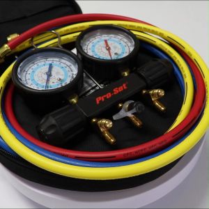ชุดเกจวัดแรงดันน้ำยาแอร์ ชุดเกจวัดพร้อมสายเกจน้ำยาแอร์ เกจชุดเติมน้ำยาแอร์ แบรนด์ CPS - MCBJ5 MBTP5 MT11B7J5 MT2T7P5