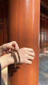 Vòng Tay Trầm Hương Chuỗi Tràng Hạt 108 Hạt Mix Hoa Sen chuỗi tràng hạt đeo tay