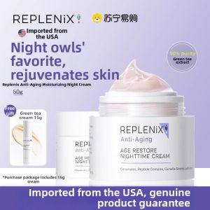 Replenix Green Tea Polyphenol Face Cream Revitalize Soothe Moisturize Overnight Nourishing Cream Hydrating Night Cream