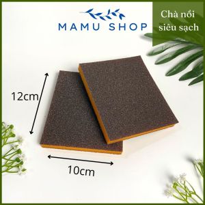 Miếng rửa chén bọt biển mút rửa chén bát đa năng chà nồi cọ xoong siêu sạch Mamu shop M81