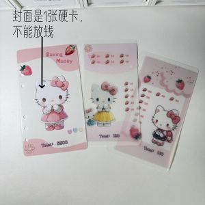 Túi Đựng Tiền Hello Kitty Dễ Thương A6 Có Thể Tháo Rời Túi Đựng Tiền Xu Cho Trẻ Em Túi Đựng Tiền Xu Sáng Tạo Túi Đựng Tiền Xu Phong Cách Nhật Bản