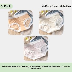 Nanjiren | Breatheable Seamless Underwear Women Teenage Medium Waist