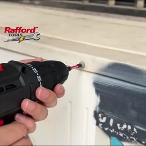 Rafford 10Pcs Impact-Resistant S2 Steel Safety Torx Bits 25mm Magnetic Non-Slip High Hardness Wear-Resistant Screwdriver Bit Set