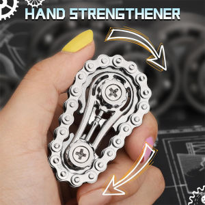 1/3pcs Sprockets Flywheel Fingertip Gyro Fidget Spinner  Adult Kids Antistress Anxiety Metal Bike Chains EDC Spinner Fidget Toys