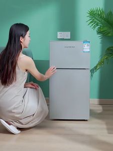 WISSEN Refrigerator Two Door Refrigerator 138 L/4.87 cu ft 60 L/2.11 cu ft Freezer Smart Refrigerator Refrigerator Refrigerator and Freezer Home Dormitory Mini Fridge with Freezer