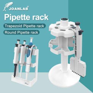 JOANLAB Laboratory Pipette Rack Trapezoid Pipette Stander And Round Pipette Holder For Placing Lab Micropipette