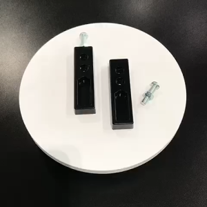 EH-SQH114-T/B-BLK Square Hanging Rod Top Bracket