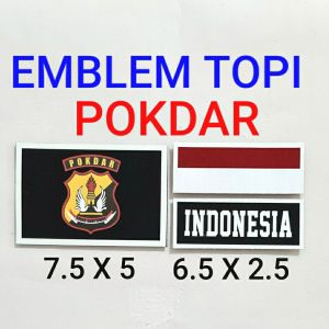 Topi BINMAS Tactical PDL Free Bonus 3 Patch Emblem Prepet Perekat Velkro