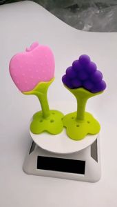 (พร้อมส่งจาก กทม.) ยางกัดเด็ก ยางกัดผลไม้ก้านยาง มีกล่องเก็บป้องกันฝุ่น ลดอาการคันเหงือก ฟันขึ้น นิ่มปลอดภัย