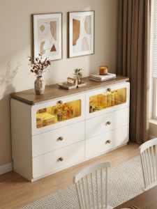 YANGYING | High End Luxury Real Wood Sideboard 30cm