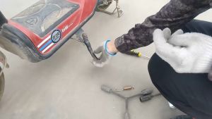 Standar Belakang & Samping Sepeda Listrik Motor Listrik Universal