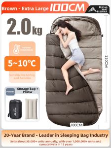 BSWOLF | Adult Outdoor Sleeping Bag Quilt Anti-Cold