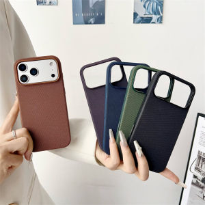 Tech Fabric Woven Magnetic Phone Case for Magsafe IPhone 17 16 Pro Max 17Pro 16Pro IPhone17 IPhone16 Mag Safe Shockproof Cover
