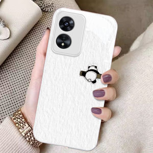 Oppo A97 A96 A95 A93s A75 A73s A72 A53s A52s A33s Phone Case: Cartoon Cute Panda Minimalist Design Protective Shell for Women And Men