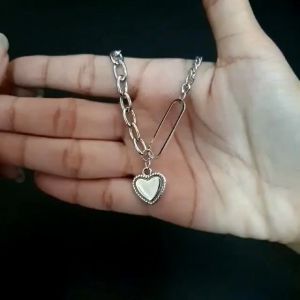 KALUNG KOMBINASI LIONTIN HATI LOVE SIMPLE